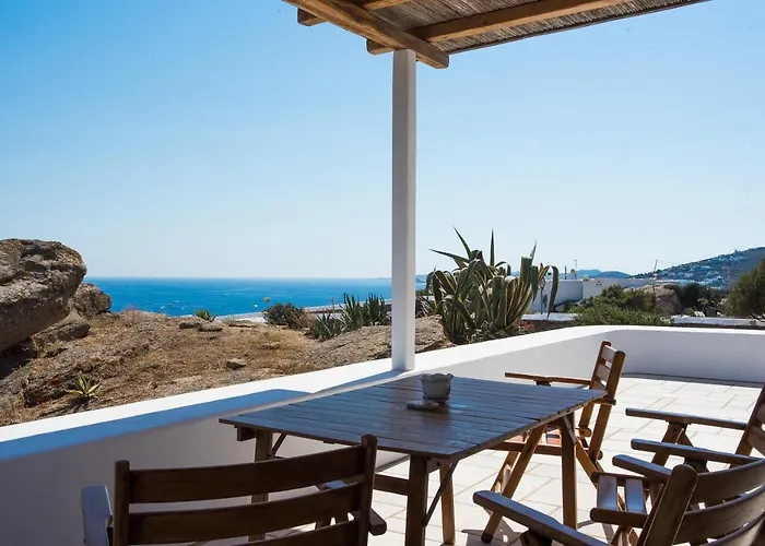 Βίλα Abella Paraga Mykonos, Traditional With Amazing Sea View, Up To 6 People