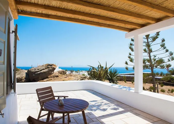 Abella Paraga Mykonos, Traditional With Amazing Sea View, Up To 6 People Villa Paradicsom part