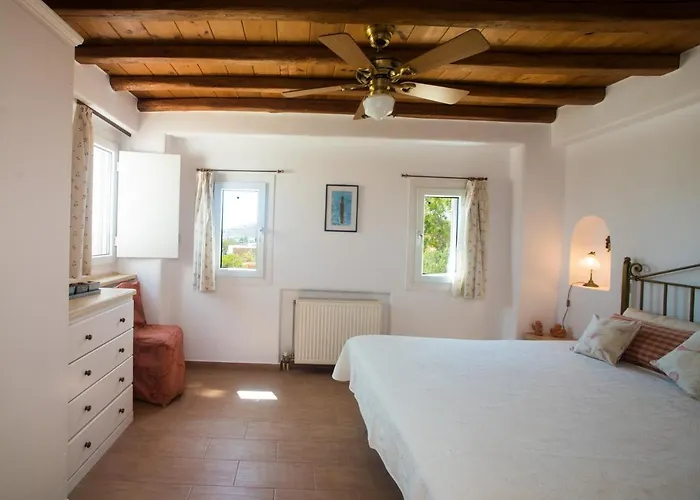 Villa Abella Paraga Mykonos, Traditional With Amazing Sea View, Up To 6 People