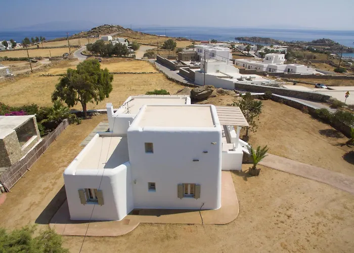 Villa Abella Paraga Mykonos, Traditional With Amazing Sea View, Up To 6 People *